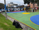 Por tercera vez, el Parque Río Negro fue escenario de una intervención interinstitucional orientada a mejorar las condiciones del entorno escolar del Colegio Domingo Faustino Sarmiento. 