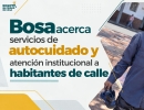 Bosa acerca servicios de autocuidado 