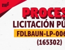 Proceso de Licitación Pública No. FDLBAUN-LP-006-2026