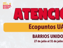 Aviso de información de ecopuntos