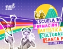 La estrategia ofrece procesos de formación artística y cultural gratuitos para personas de todas las edades