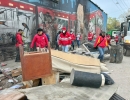 Operación Espacio Público en La Carrilera: 12 estructuras y 85 m³ de residuos recogidos