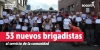 Nuevos brigadistas certificados por la Alcaldía Local de Rafael Uribe Uribe